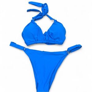 Vibrant Blue Bikini Set